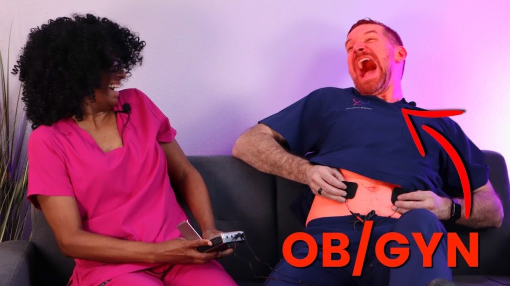 Male OB:GYN experiences period cramps!