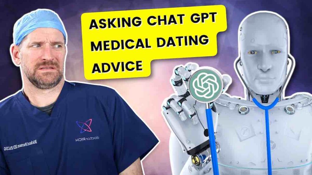 Asking ChatGPT medical dating advice